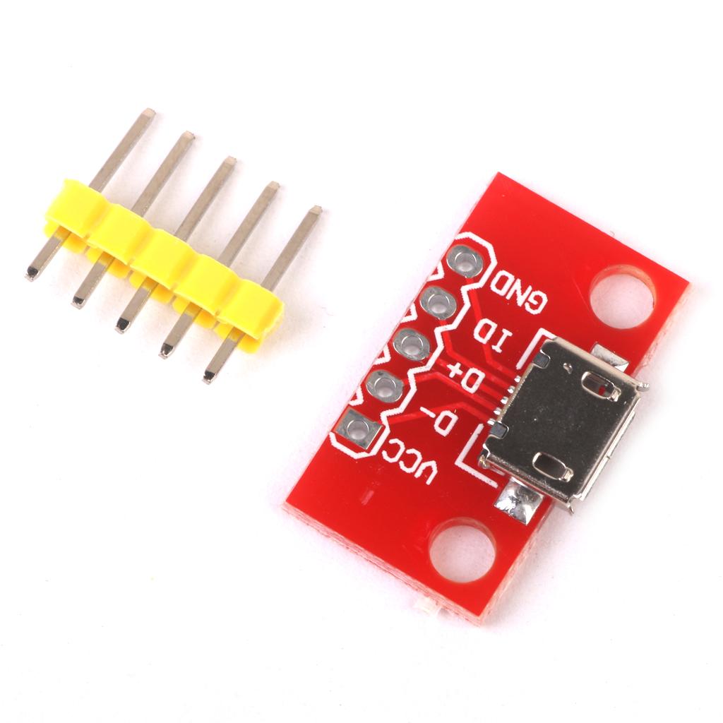 Phone Power Charging Converter Module Micro-b USB Breakout Board for Android