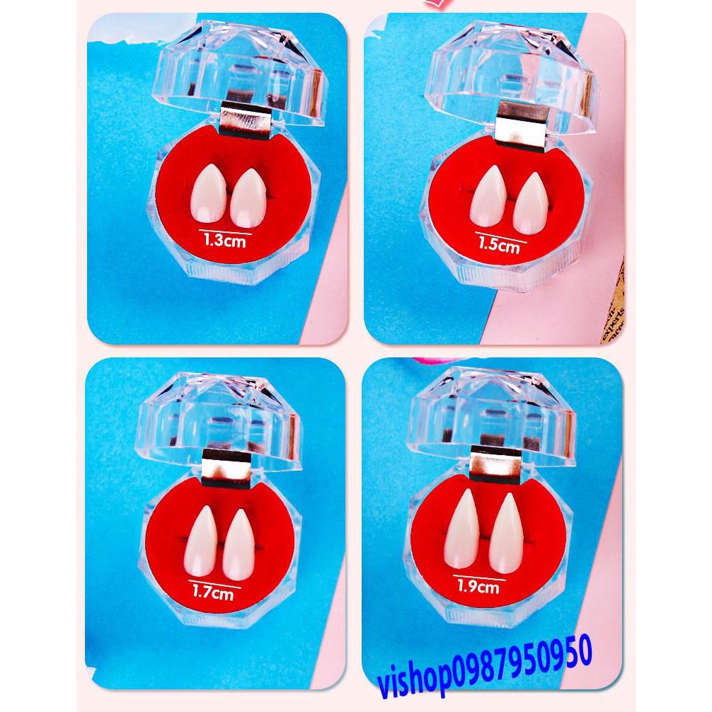 RĂNG NANH GIẢ RĂNG KHỂNH TẶNG KÈM KEO GẮN TRỊ GIÁ 50K