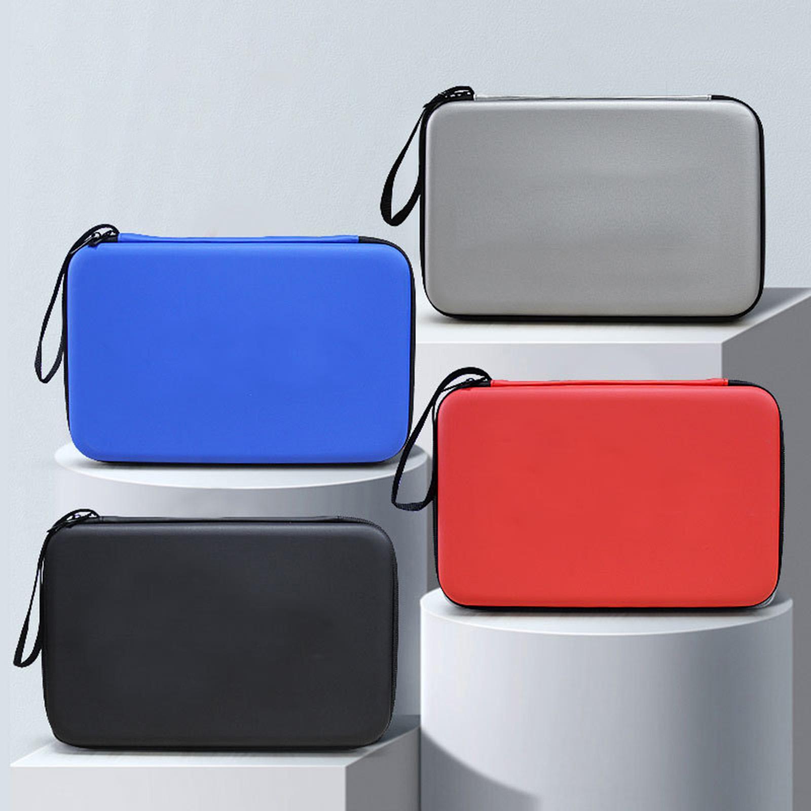 Table Tennis Paddle Case with Zipper Table Tennis Bag Portable Pong Paddle Bag for Outdoor