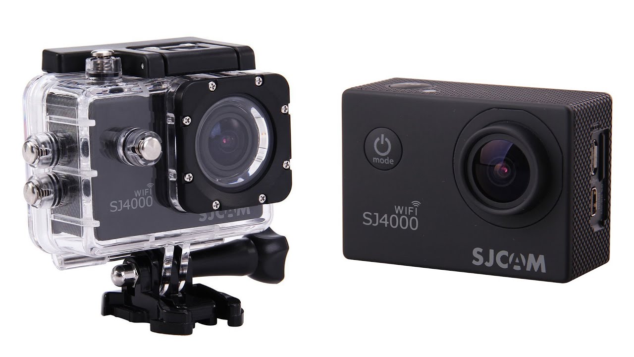 Hình ảnh Camera Hành Trình SJCAM SJ4000 12MP Full HD WiFi (Đen) - Hàng Chính Hãng