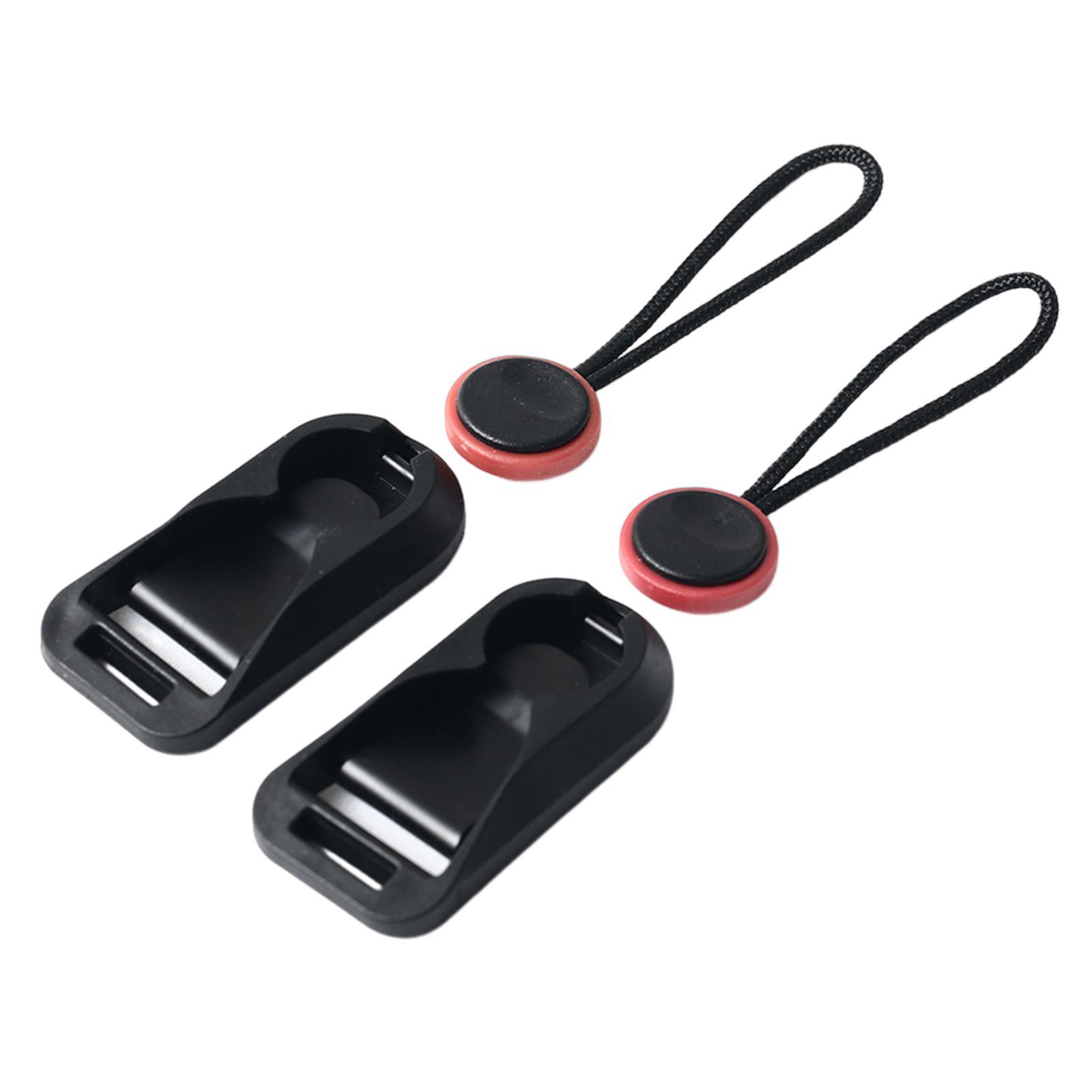 2 Pairs Quick Release Connectors Qd Loops for Camera Shoulder Strap Key