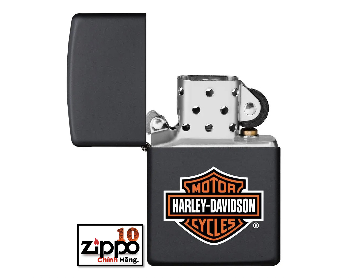 Bật lửa Zippo 218HD-H252 Harley-Davidson - Chính hãng 100%