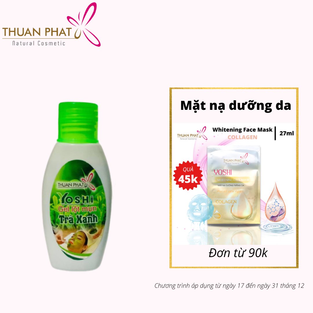 Gel lột mụn hút sạch mụn cám, mụn đầu đen YOSHI 60gr