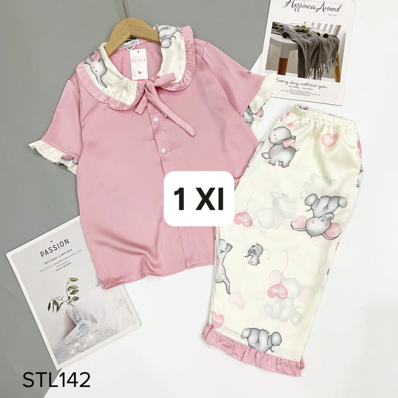 PIJAMA ĐỒ BỘ MẶC NHÀ, TAY CỘC QUẦN LỬNG, LỤA MANGO, LATIN, SATIN, TƠ TẰM CAO CẤP, HỌA TIẾT XINH XẮN DỄ THƯƠNG, SANG XỊN MỊN