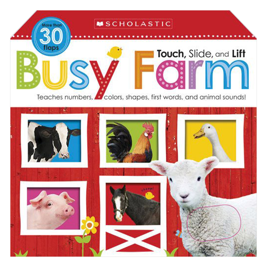 Touch, Slide, And Lift Busy Farm (Scholastic Early Learners)