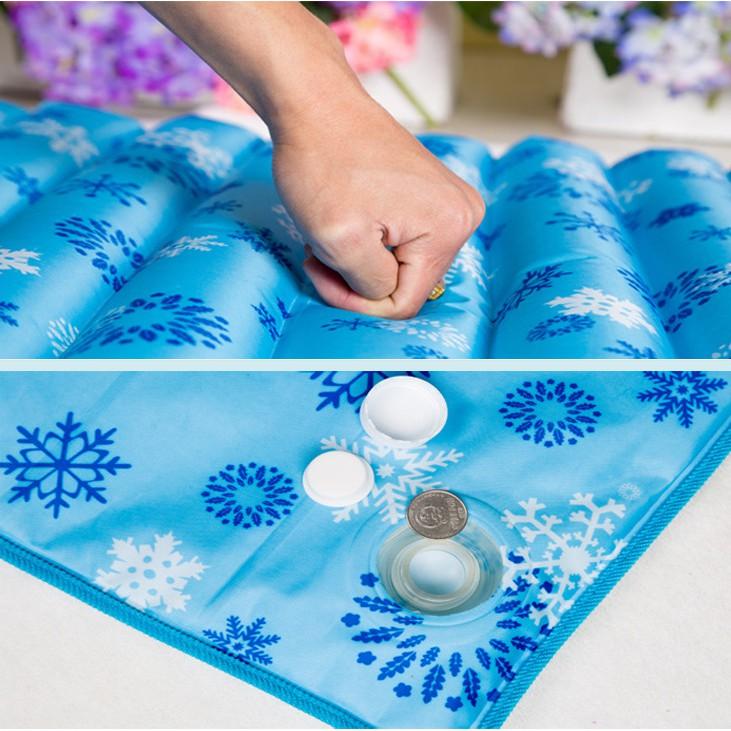 Bộ 2 Tựa Ngồi Làm Mát Cold Ice Pillow (45x45cm) kèm gói tinh thể lạnh - Home and Garden