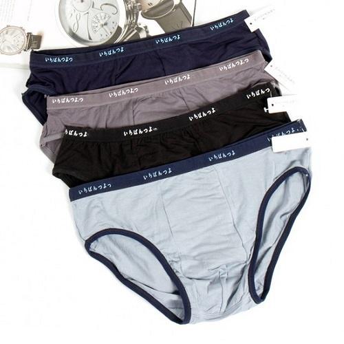 Hộp 5 Quần Lót Tam Giác Nam Cotton Cao Cấp Xuất Nhật