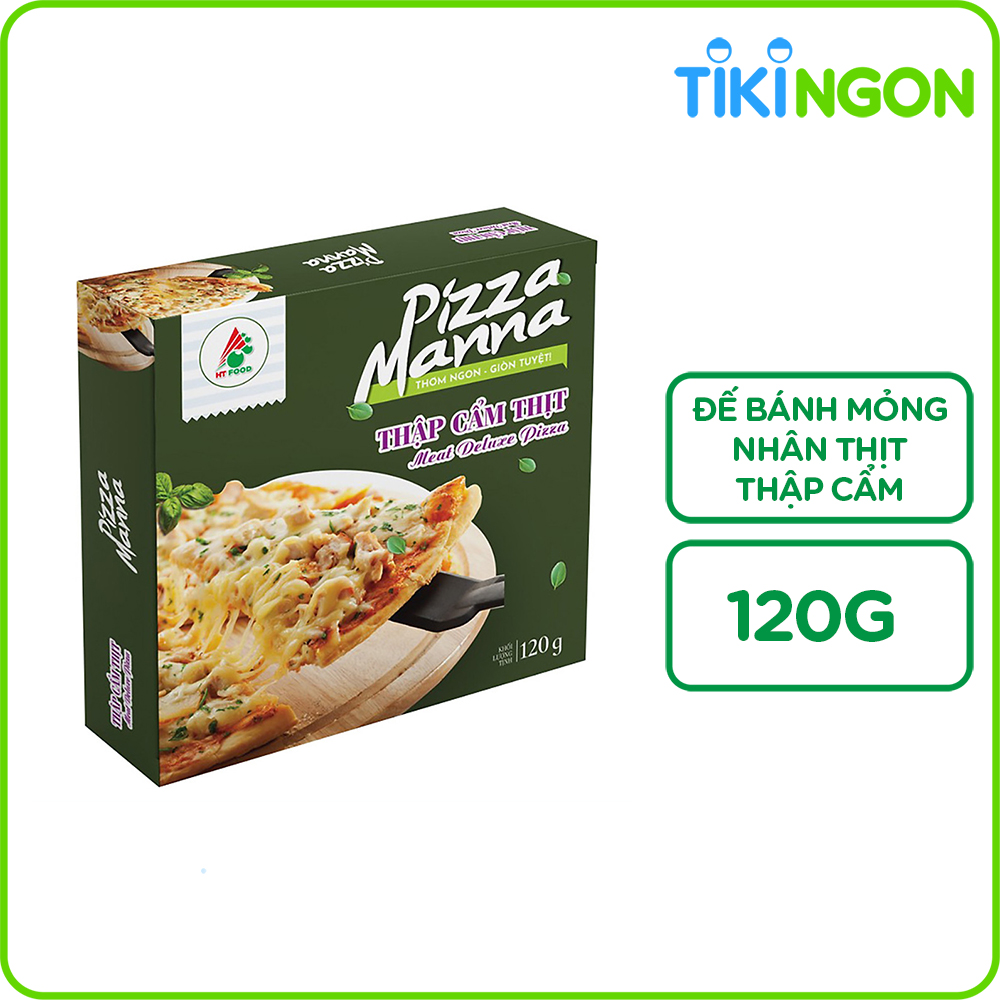 Pizza Manna Thập Cẩm Thịt Đông Lạnh 120g