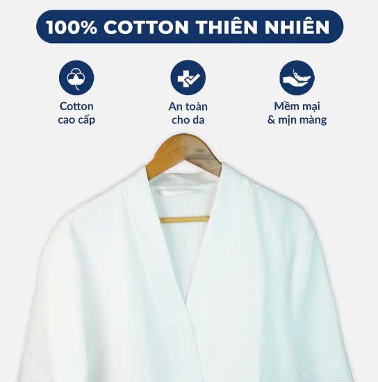 [KoSuyTu] ÁO CHOÀNG TẮM KHÁCH SẠN CAO CẤP - Chất Liệu Dệt Kim
