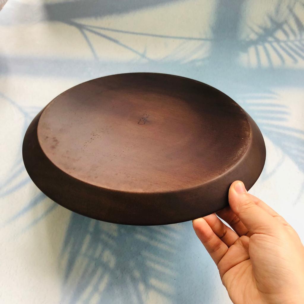 Đĩa/Khay Keo Tròn Vành Cao 27x3 cm, Đĩa Đựng Hoa Quả, Trang Trí Decor