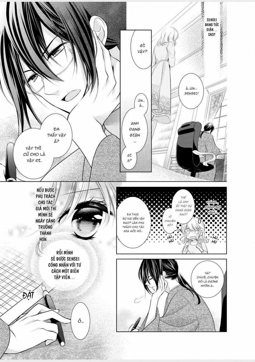 tiểu thuyết gia gợi cảm thì thầm bên tai cô gái nhỏ chapter 5 8