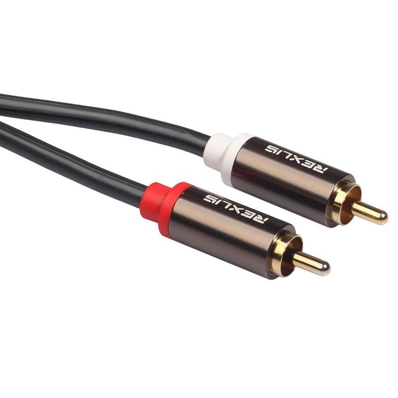 Dây loa Rexlis 2 Rca sang 2 Rca Hifi 1.8M