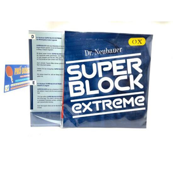 Mặt vợt Super Block Extreme