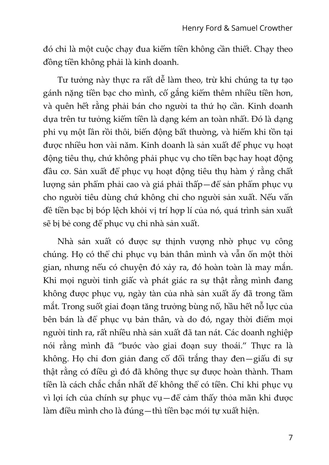Henry Ford - Tôi Và Ford Motor: Cách Tỉ Phú Henry Ford Điều Hành Ford Motor Từ Thuở Sơ Khai Đến Tầm Thế Giới (Tái Bản 2023)