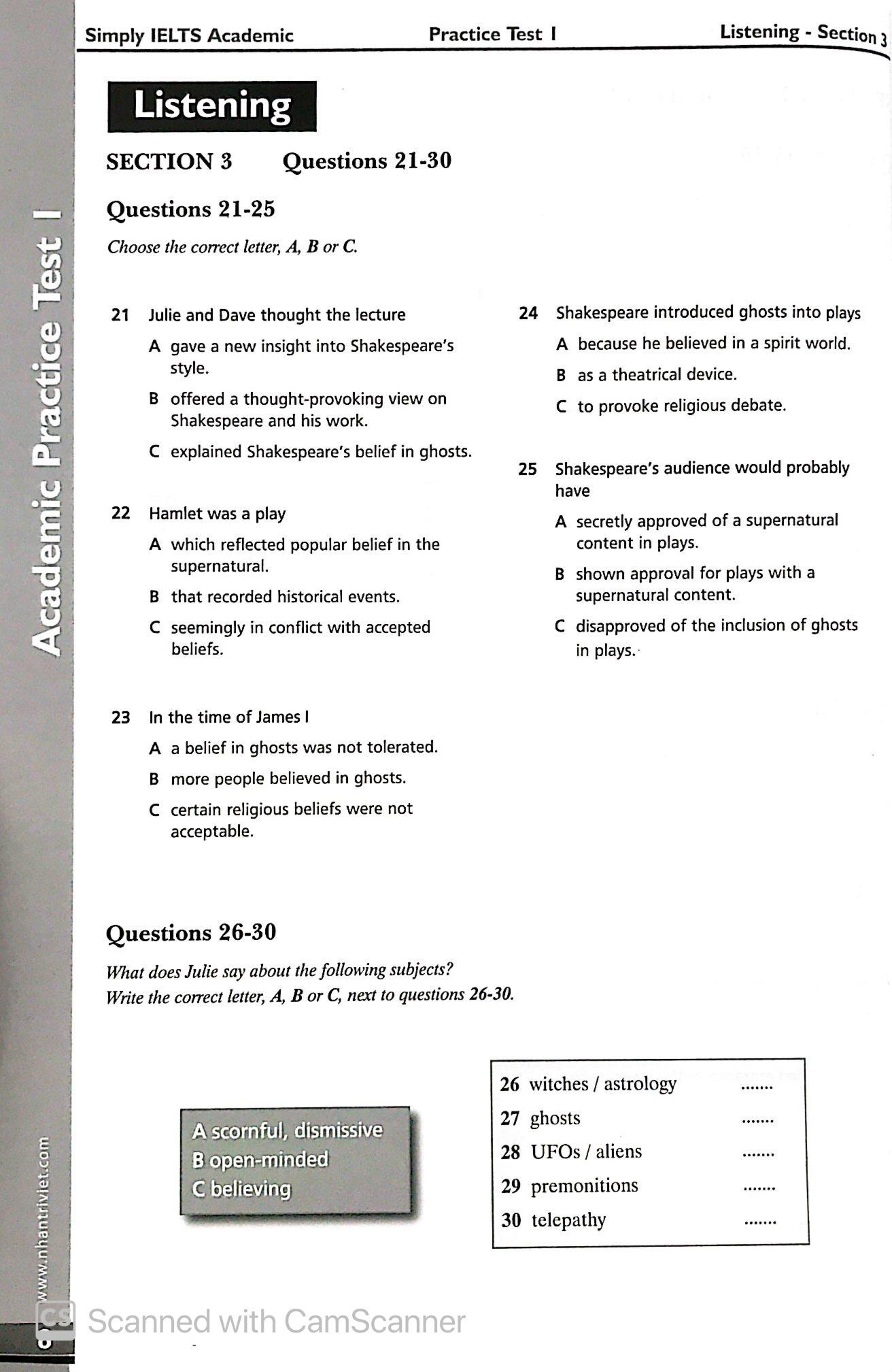 Sách Simply IELTS - 6 Practice Tests (Kèm CD)