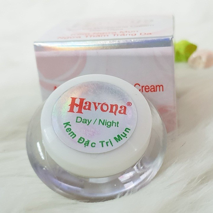 KEM TRẮNG DA NGỪA MỤN HẾT THÂM HAVONA 2