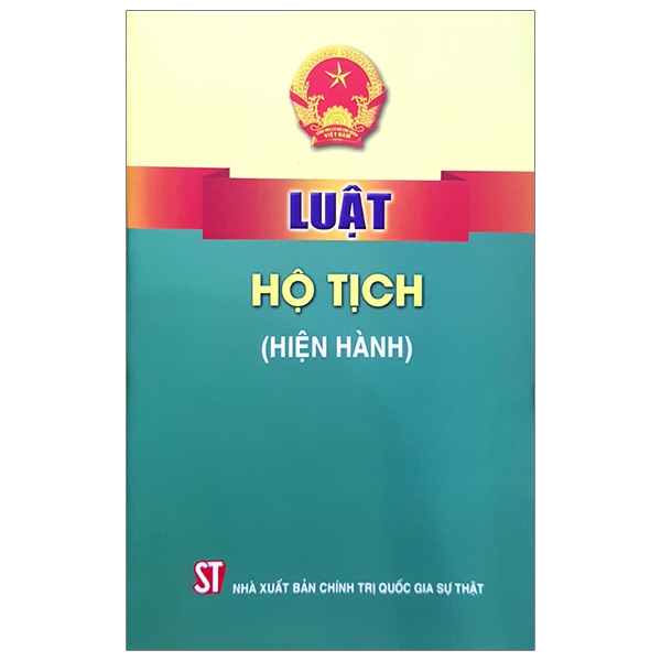 Luật Hộ Tịch (Hiện Hành)