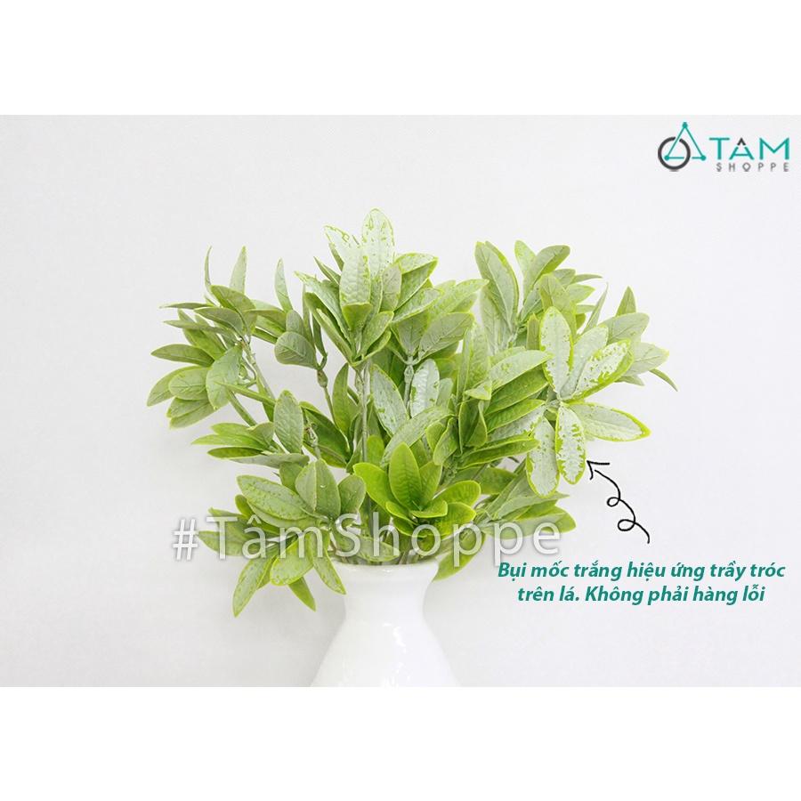Cành lá thạch anh giả xanh mốc CHG-133