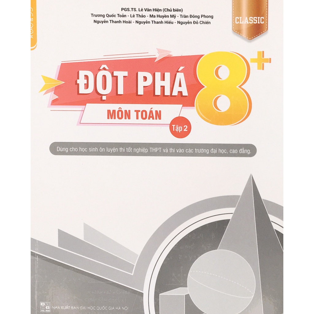 Sách - Đột phá 8+ môn Toán tập 2 Classic - CCBooks