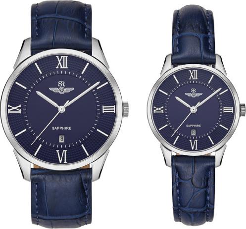 Đồng hồ cặp SRWATCH SR80050.4103CF - - Quartz - Dây da