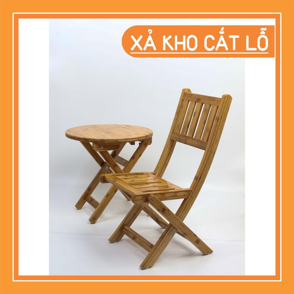 Ghế cafe gỗ ép xếp gọn giá rẻ