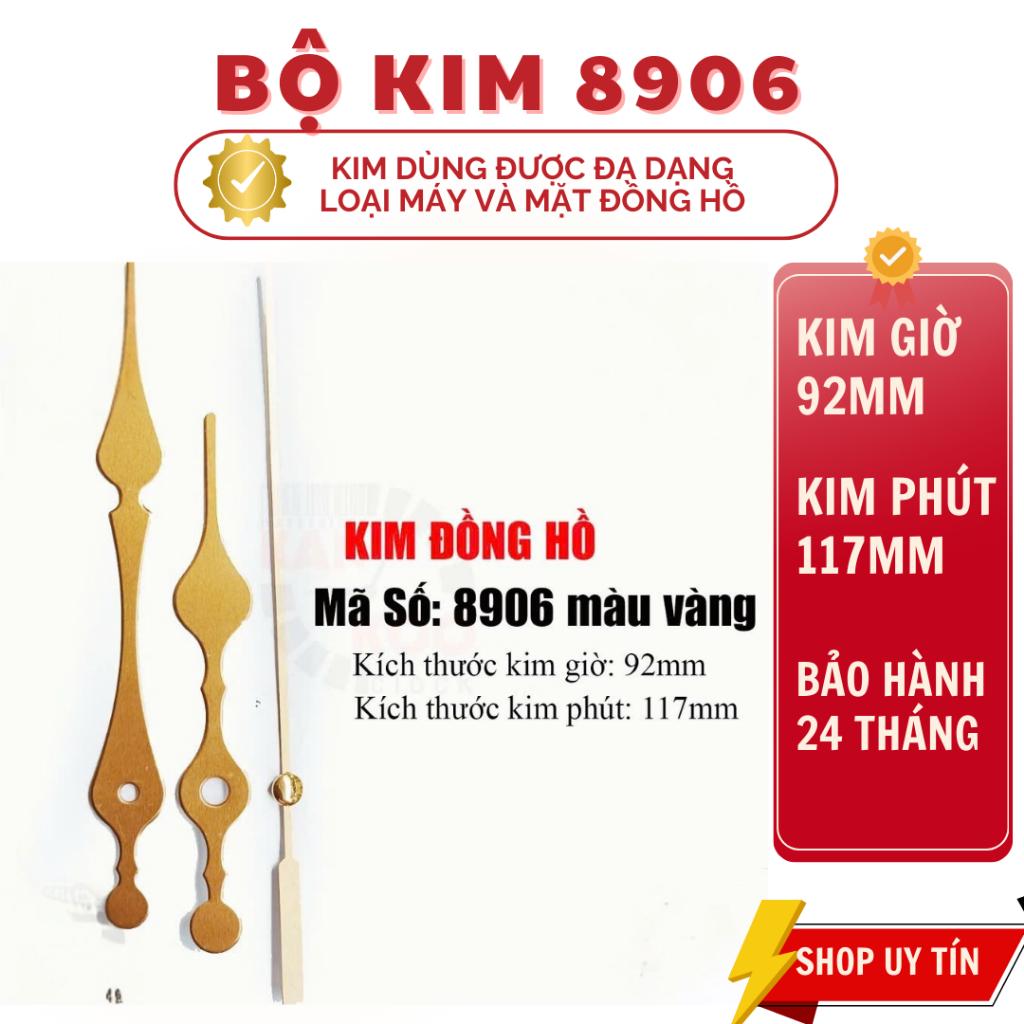 Kim đồng hồ treo tường SIÊU BỀN - Bảo Hành 24 Tháng mã 8096