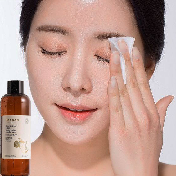 Nước Tẩy Trang Làm Sạch Dịu Nhẹ Chiết Xuất Bí Đao Cocoon Winter Melon Micellar Water