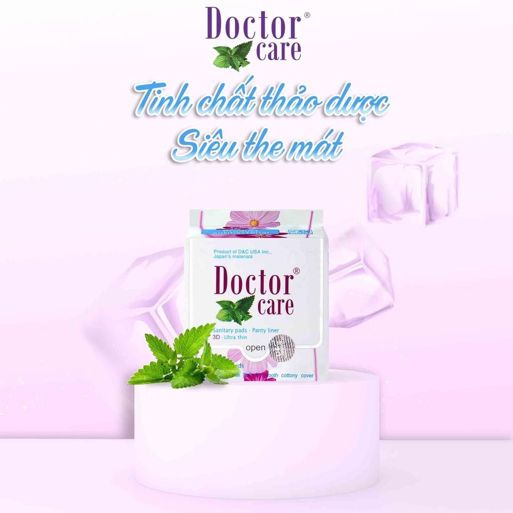 Combo 2 Băng vệ sinh hàng ngày Doctor Care tinh chất  thảo dược  16 cm