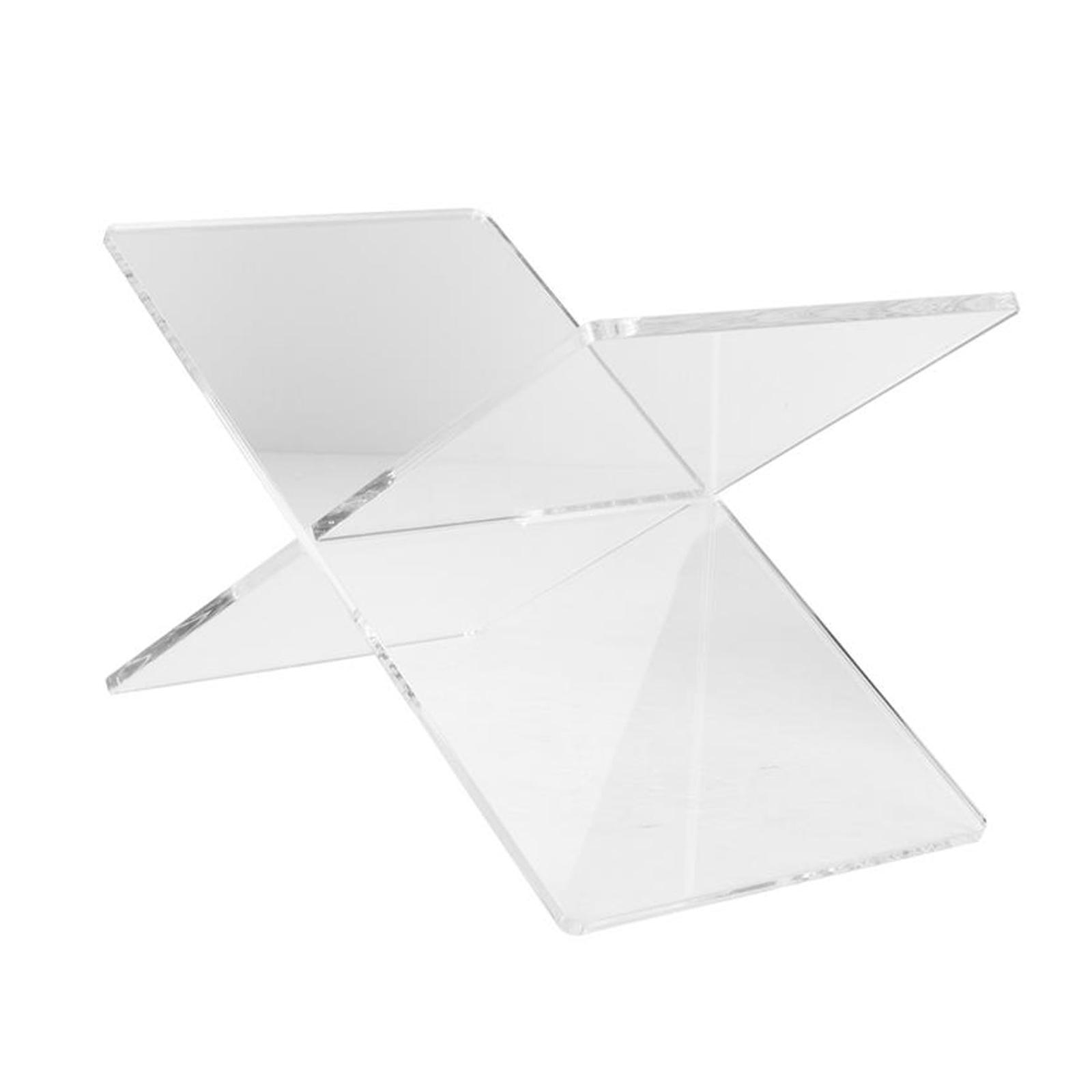 Book Stand x Shaped Display Holder Home Decoration for Classroom Office