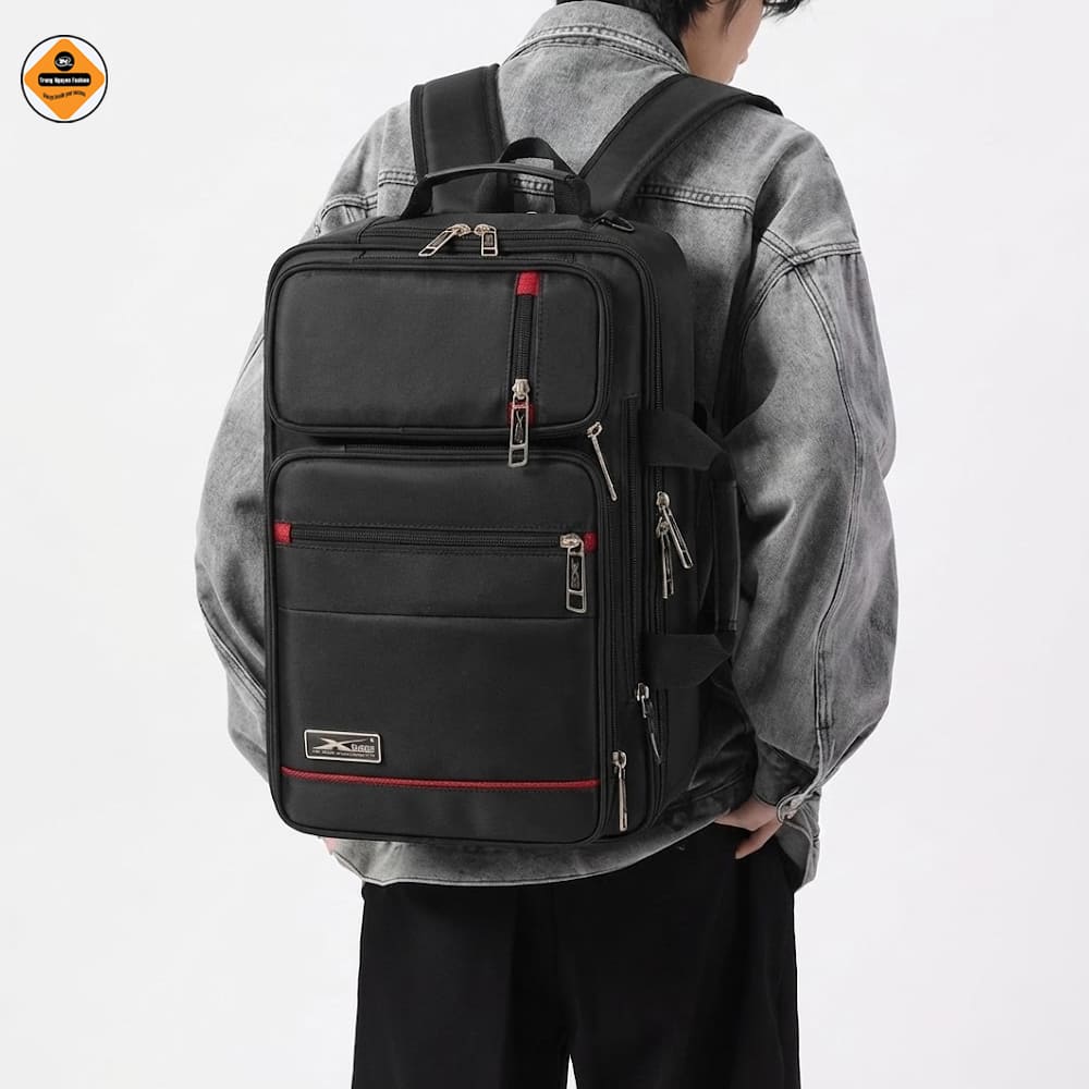 Cặp Học Sinh Cấp 2, Cấp 3 Cao Cấp Xbags Pride – Cặp Đa Năng Có Quai Balo Giấu Gọn, Ngăn Laptop Chống Sốc, Thiết Kế Hiện Đại Sang Trọng XB 4102