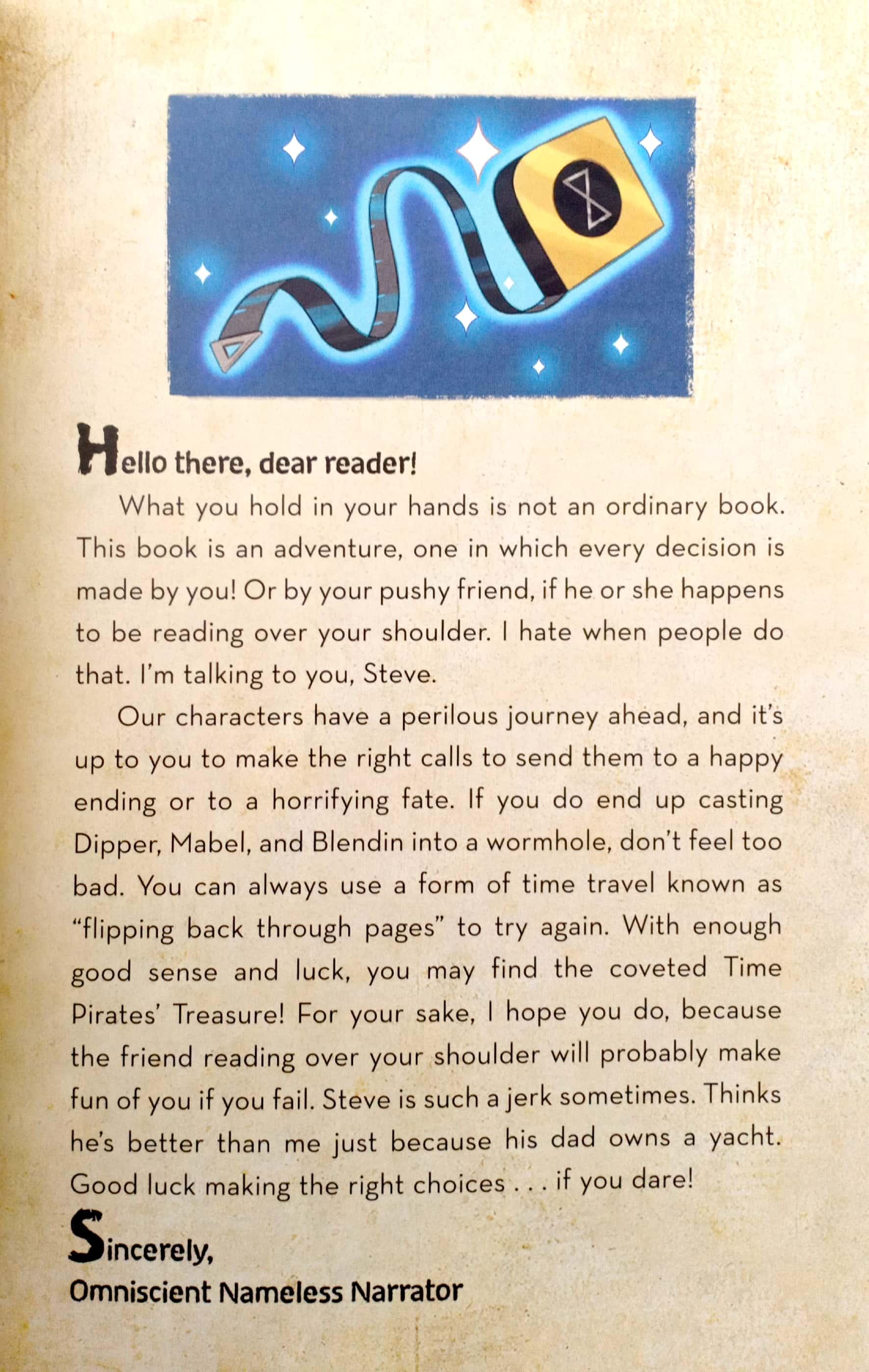 Sách Gravity Falls: Dipper And Mabel And The Curse Of The Time Pirates' Treasure! : A &quot;Select Your Own Choose-Venture!&quot;