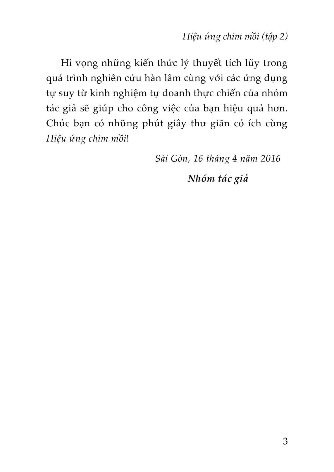 Hiệu Ứng Chim Mồi 2 (Tái Bản 2023)