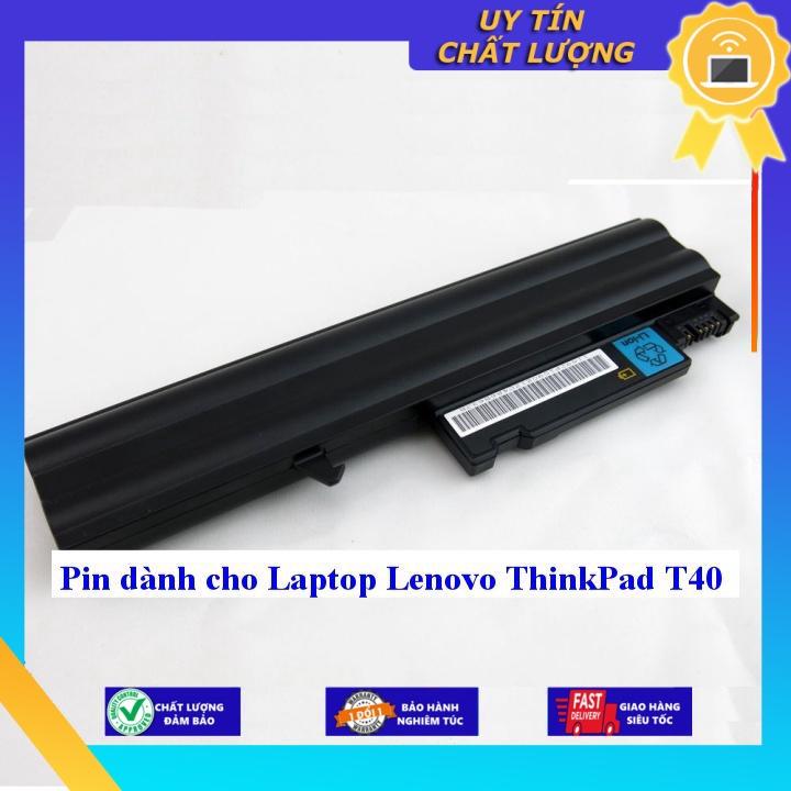 Pin dùng cho Laptop Lenovo ThinkPad T40 - Hàng Nhập Khẩu  MIBAT704