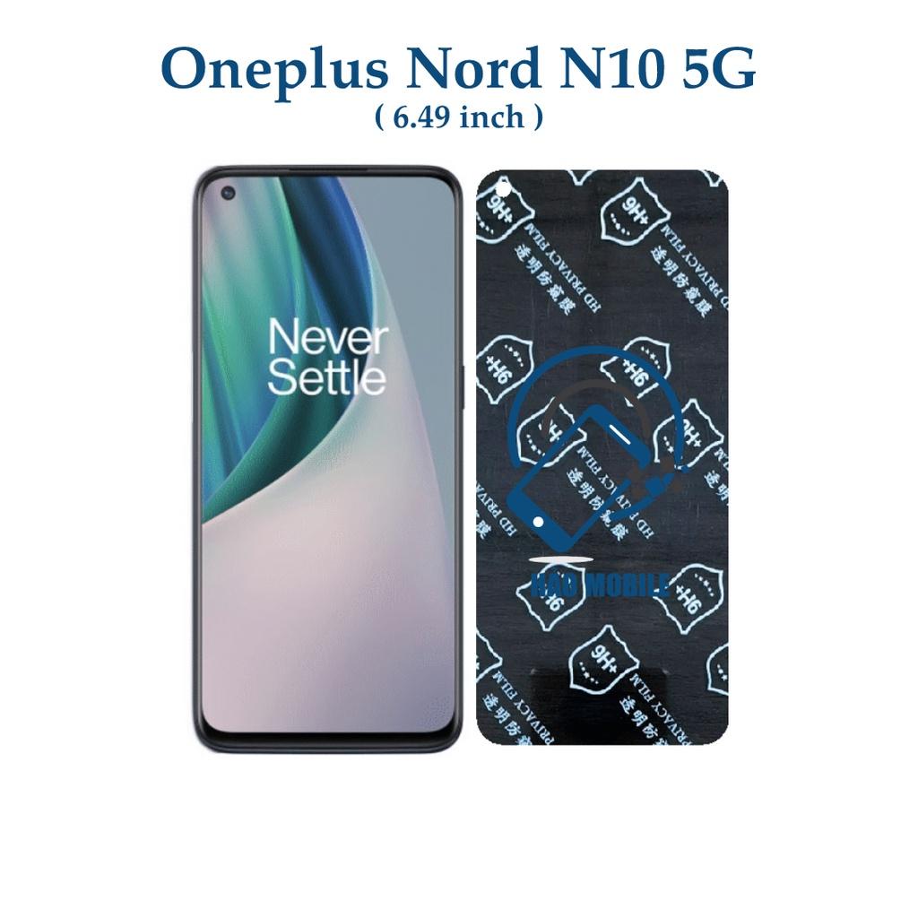 Dán chống nhìn trộm OnePlus Nord N10 5G - Dán cường lực dẻo nano 9H+