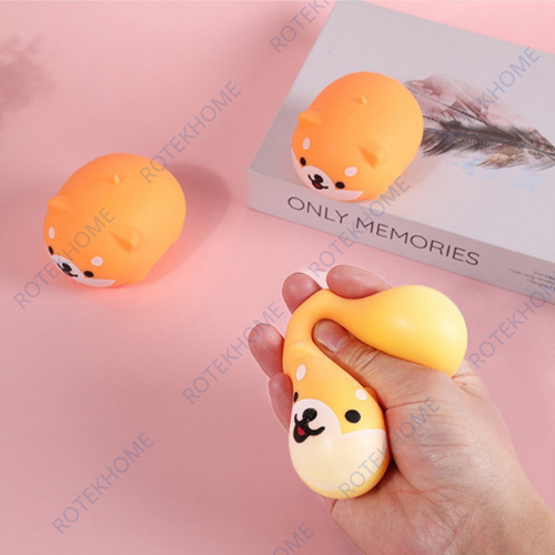 HOT: Chó Shiba XẢ STRESS - Chó Shiba silicon co dãn, dẻo, đàn hồi ngộ nghĩnh, giải tỏa căng thẳng, xả STRESS