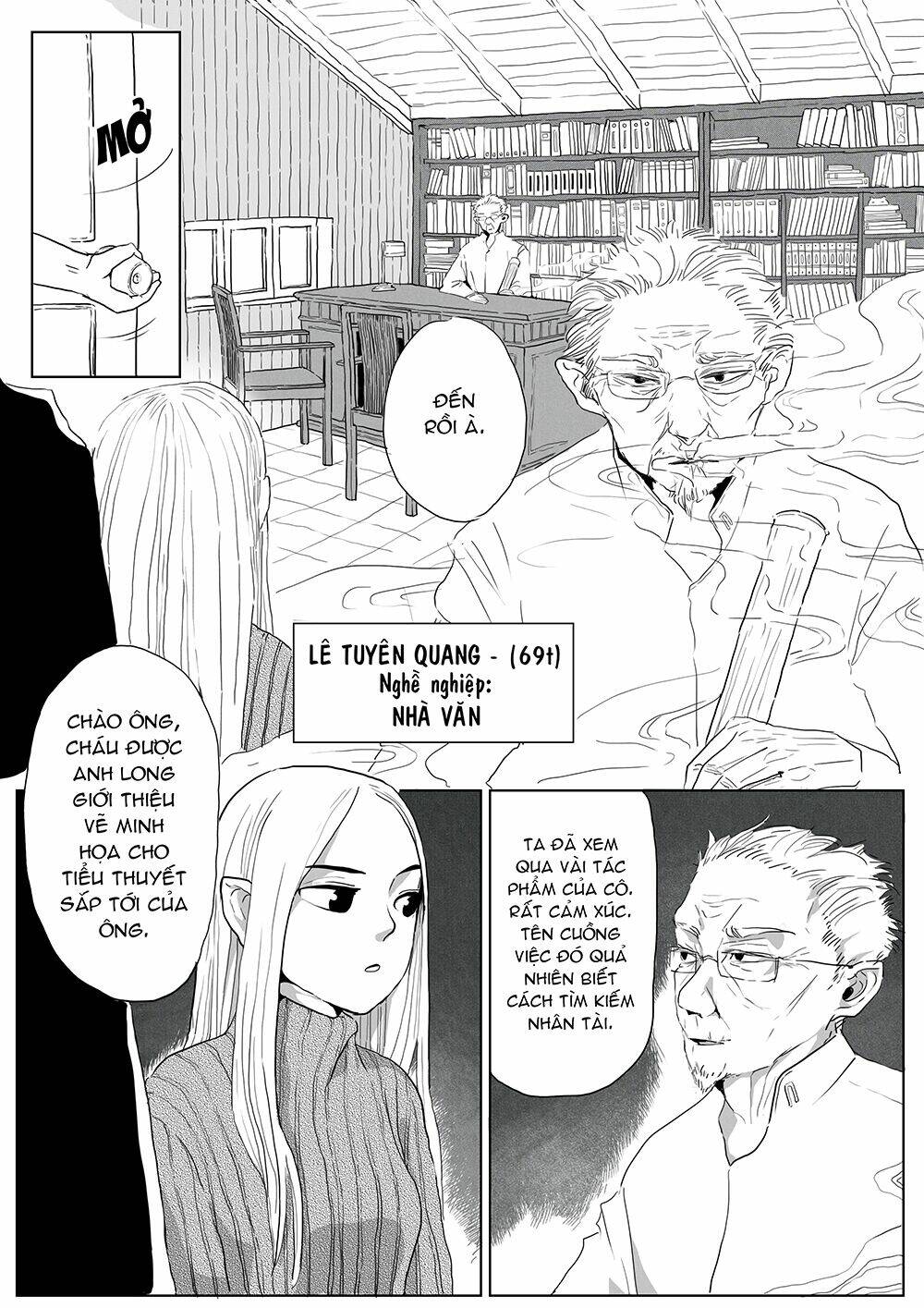 mục đích anh đến trái đất này là? chapter 4 9