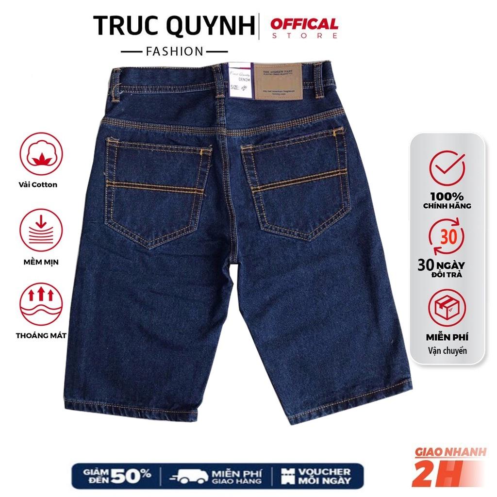 Quần short Jean Nam 03 màu cơ bản, form chuẩn đẹp - có size Bự Jean006