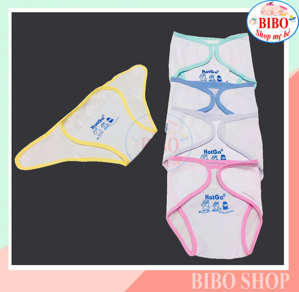 SET 5 TÃ DÁN HOTGA VẢI COTTON CHO BÉ SƠ SINH