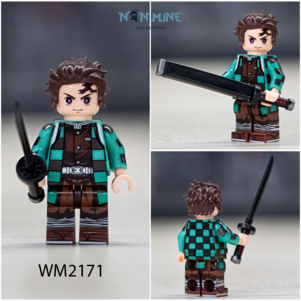 Minifigures Lắp Ráp Mô Hình Nhân Vật Truyện Tranh Hoạt Hình Demon Slayer ( Thanh Gươm Diệt Quỷ ) WM6116