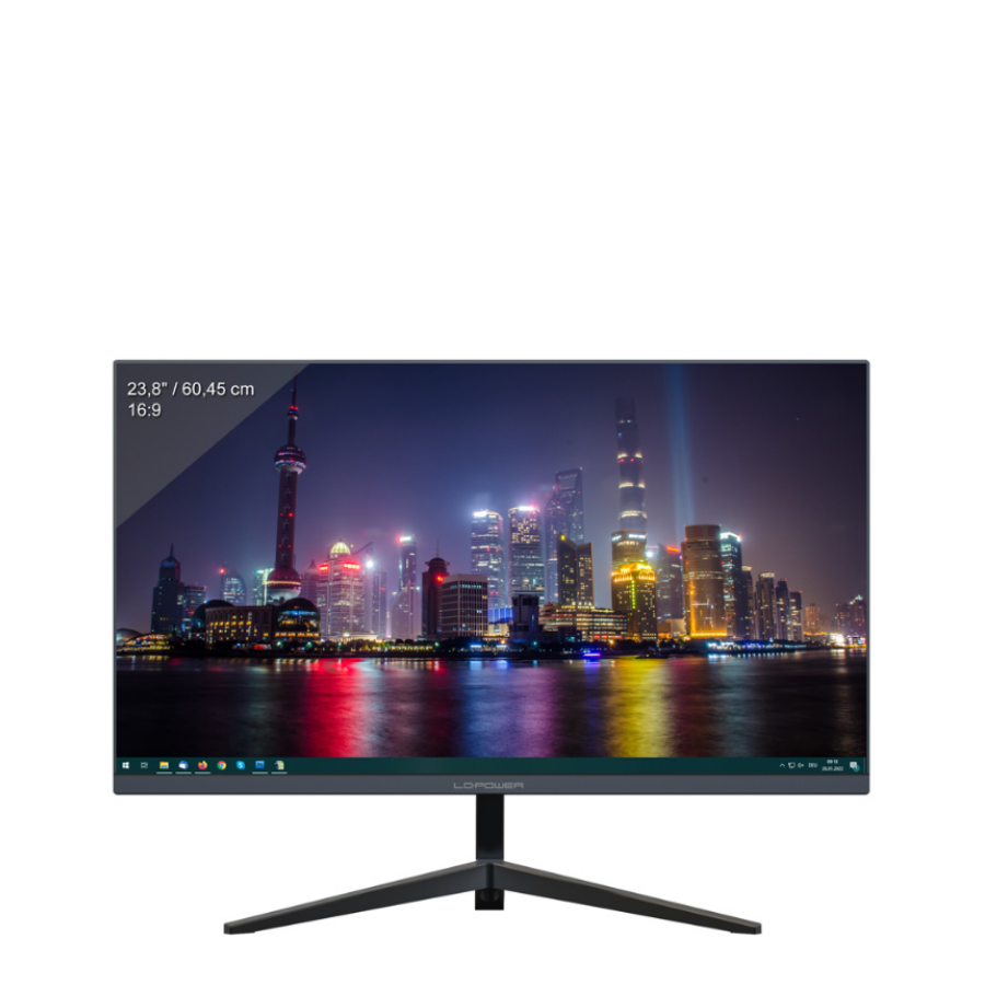 Màn hình máy tính LC-POWER 24 inch LC-M24-FHD-75 Hàng chính hãng