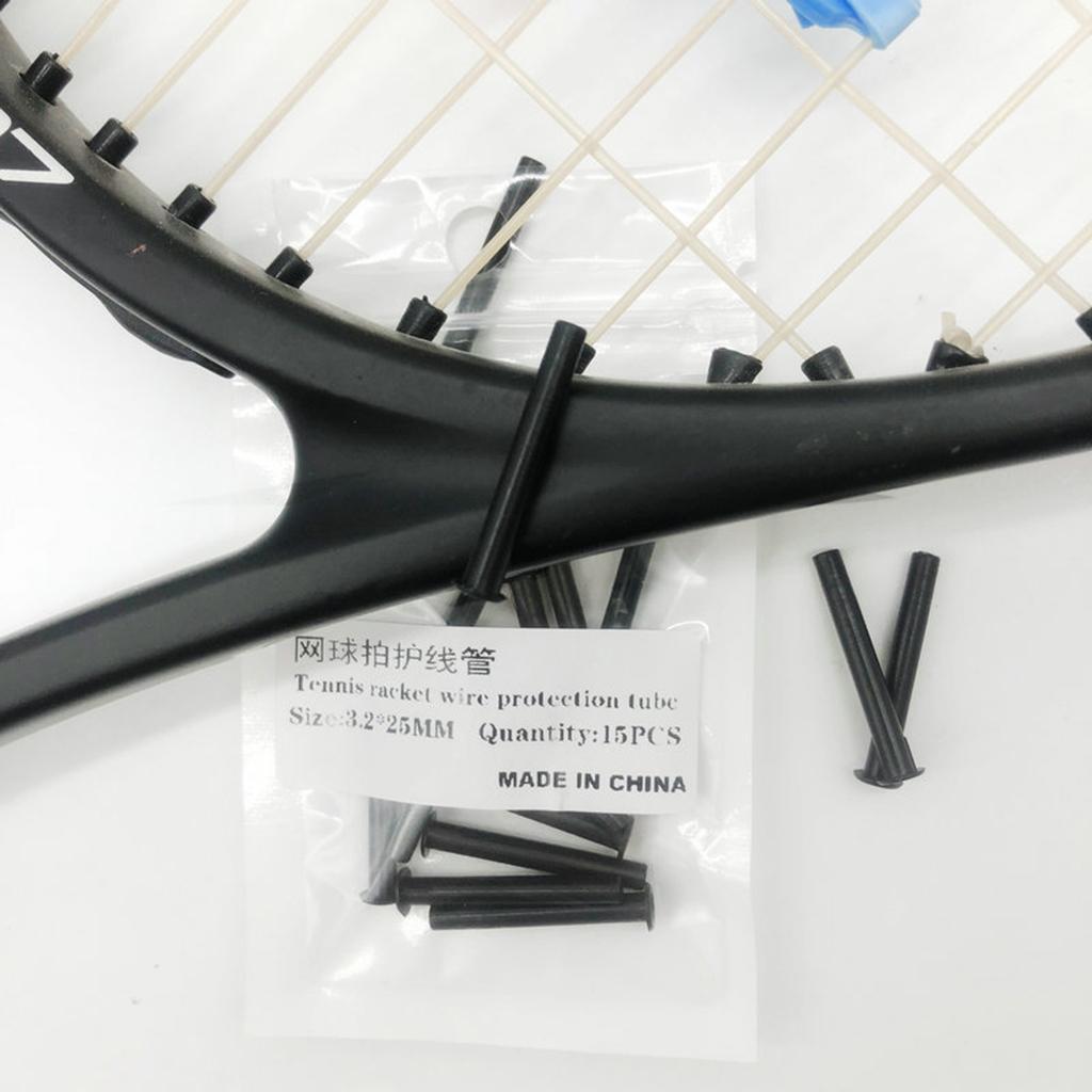 2-4 Packung 15x Tennis Racket Grommets Racquet Eyelets String Tubes