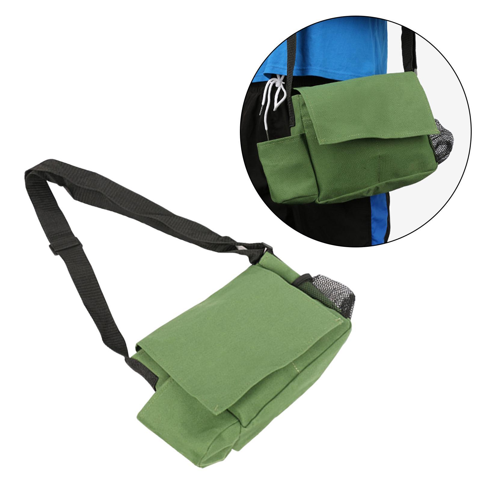 Portable Golf Ball Bag Pouch Golfers Gift Organizer Belt Waist Bag Container