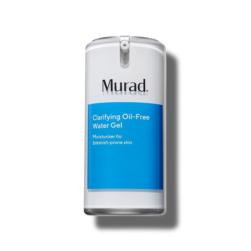 Murad Clarifying Oil-Free Water Gel 47ml TẶNG Gel mụn Rapid Relief 15ml + AHA/BHA Cleanser 15ml + SRM Acne Control 15ml