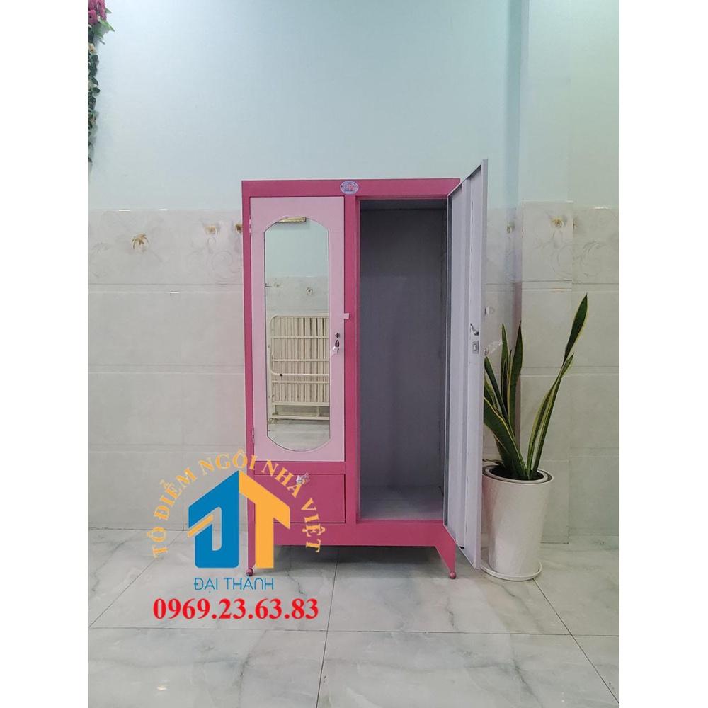 Tủ sắt quần áo cao 1m6 ngang 90cm – TSDT13