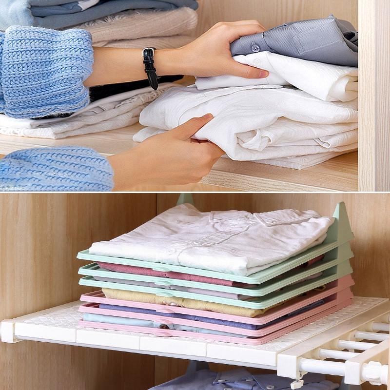 Set 5 Dụng Cụ Hỗ Trợ Gấp Quần Áo Tiện Lợi