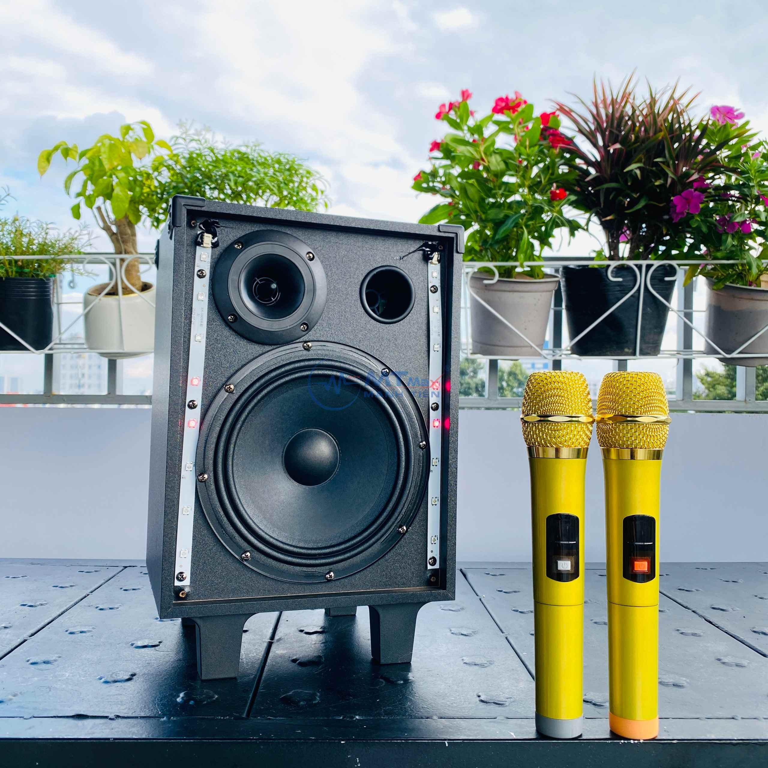 Loa Karaoke T10Plus Bass 20 Đèn LED RGB Nháy Theo Nhạc – Trãi Nghiệm Âm Thanh Trung Thực Với Bass Treble Khỏe Khắn hàng chính hãng