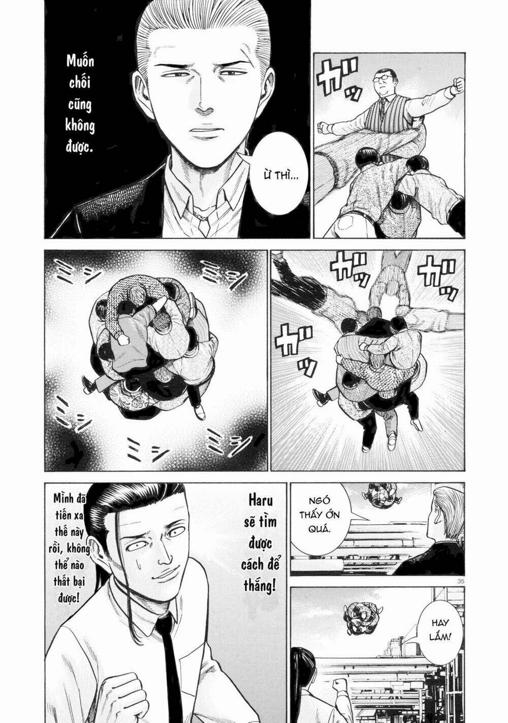 anh chàng yakuza và cô nàng siêu năng lực chapter 68 35