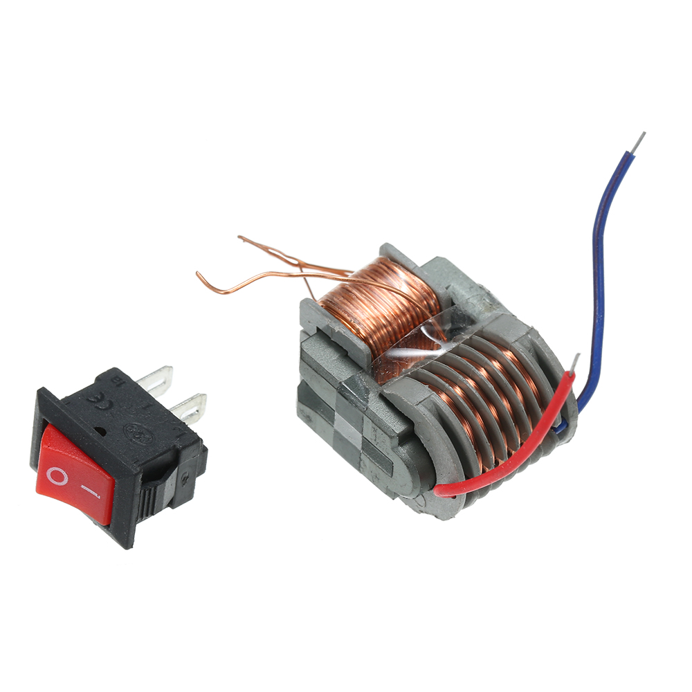 Máy Biến Áp Điện Tần Số Cao 15kv Đánh Lửa Hồ Quang DC Và Bộ Biến Tần 3.7v DIY