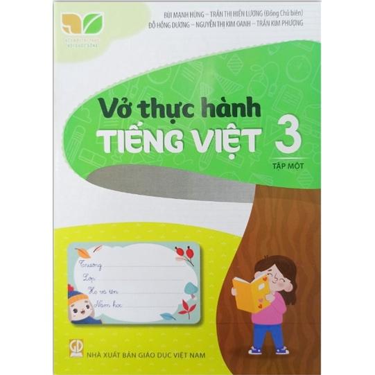Sách - Combo Vở thực hành Tiếng Việt lớp 3 tập 1+2 (Kết nối tri thức với cuộc sống)