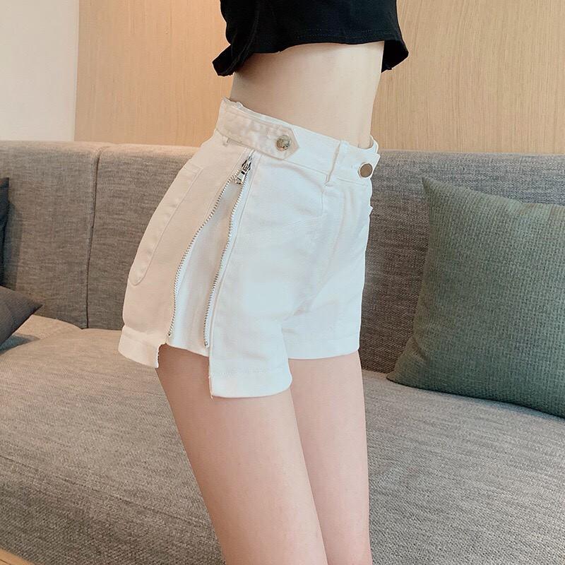 Quần short jean nữ ngắn quần short ngắn thời trang cá tính